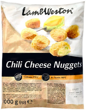 Chili Cheese Nuggets Lambweston 6x1kg