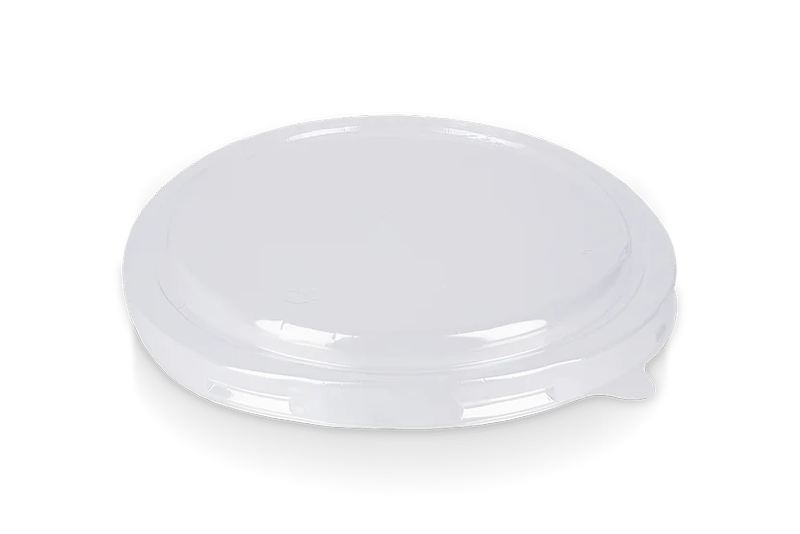 RPET Deksel Rond tbv 184mm Salade Poke Bowl 6x50st