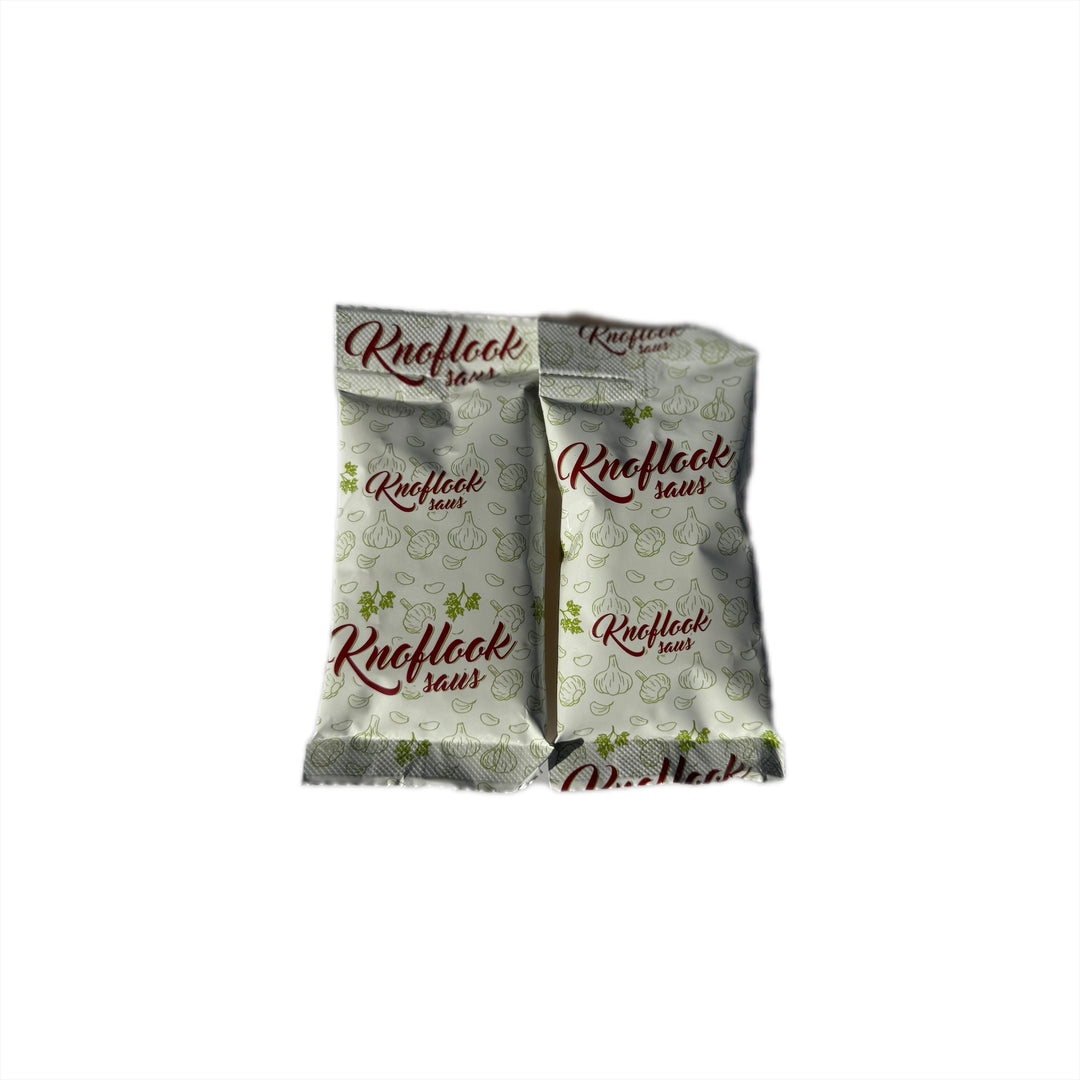 Knoflooksaus Premium Zakjes Sachets 100x54gr